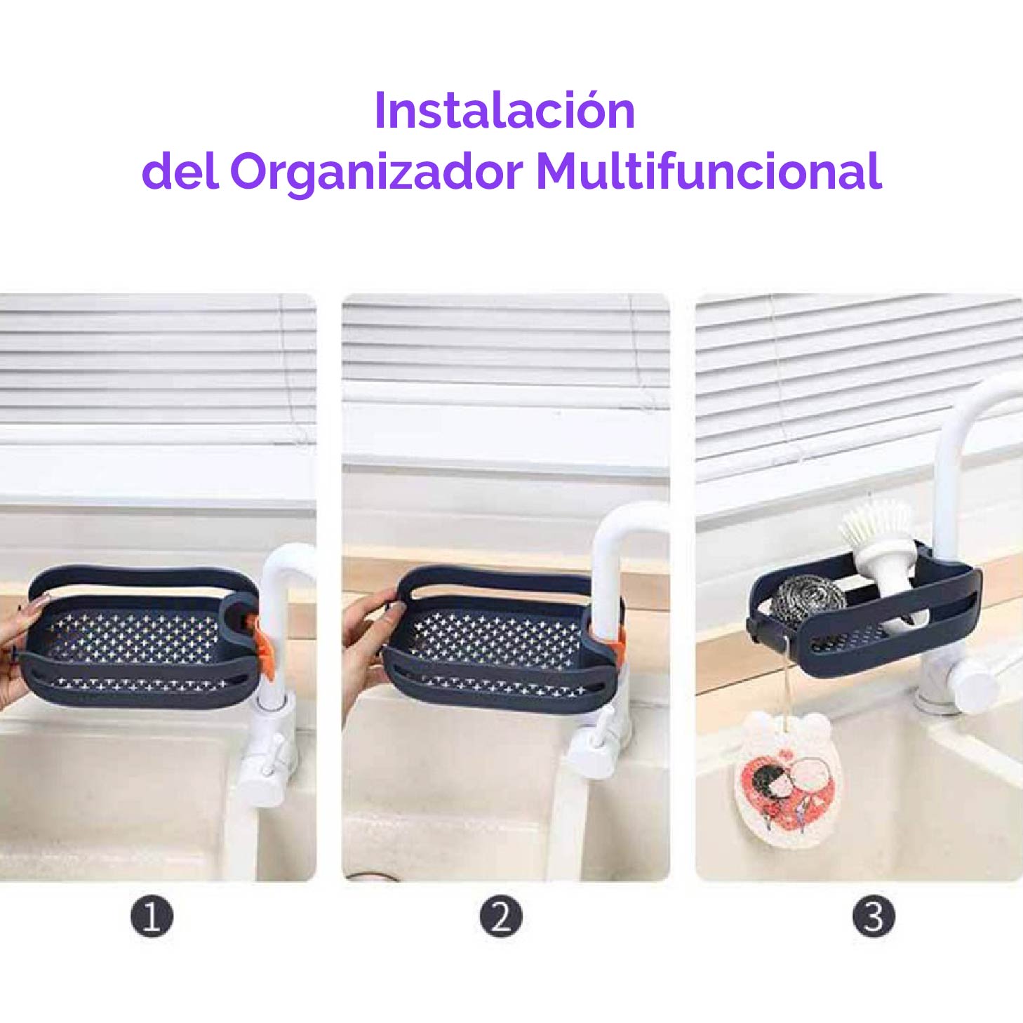 Organizador Multifuncional de Grifo